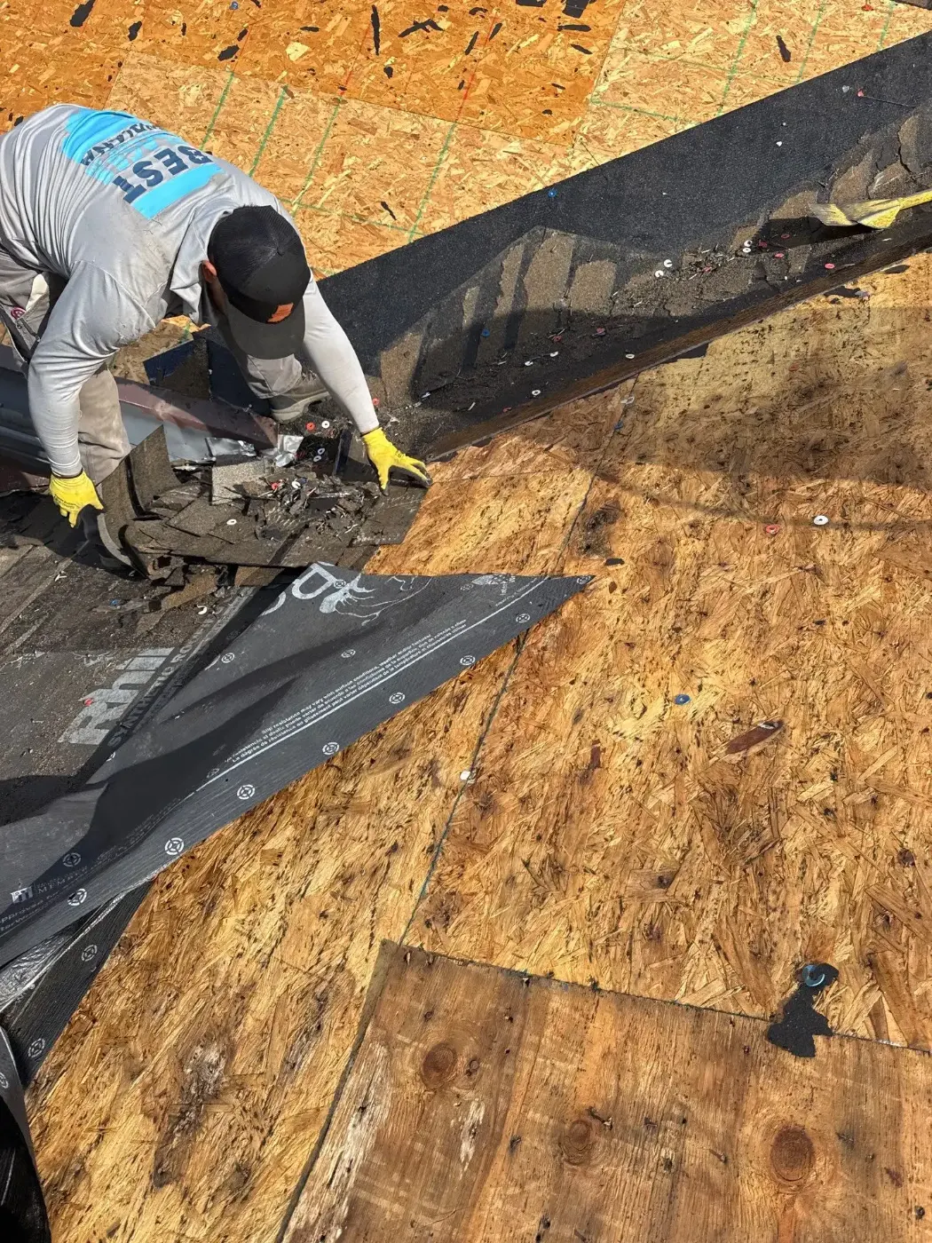 Commercial roof inspection documented in Westport